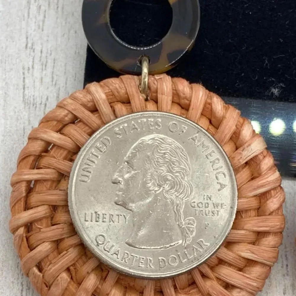 Basketweave Earrings